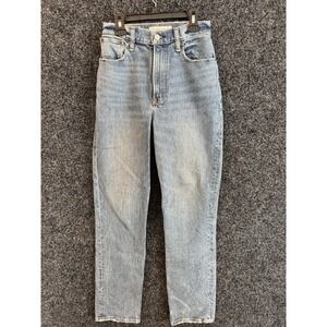 Abercrombie & Fitch The 90's Straight Ultra High Rise Curve Love Jean Size 24/00